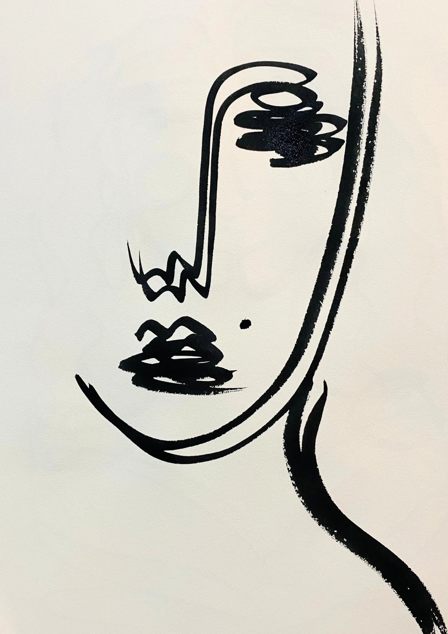 one line